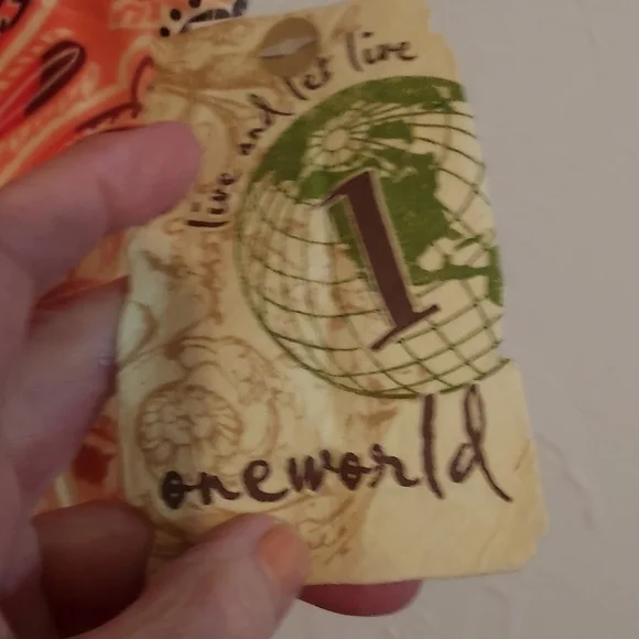 One World Elegant Multicolor Maxi Dress Large Crocheting Fairy Style Pullover - Picture 2 of 10